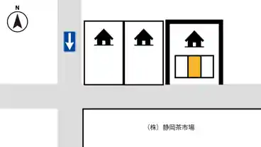 特P 北番町105-4駐車場の図面