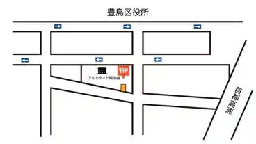 特P 池袋駅周辺【北側5】アルカディア南池袋駐車場の図面