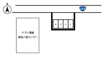 特P 八島町12-15駐車場の図面