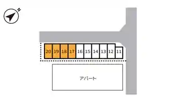 特P 相模が丘2丁目46駐車場の図面