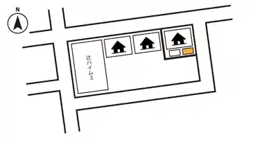 特P 中町3-21-8駐車場の図面