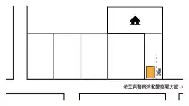 特P 常盤4-11-34駐車場の図面