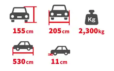 特P 日本橋フロント駐車場の図面