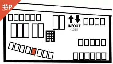 特P 【15番】《軽・コンパクト》GROUND YAMAZATO 駐車場の図面