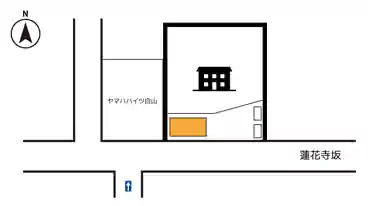 特P 白山4-30蓮華寺坂駐車場の図面