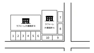 特P ラフォーレ片瀬海岸B駐車場の図面