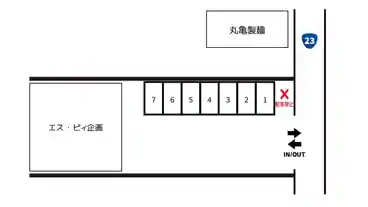 特P 江戸橋1-108駐車場の図面