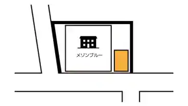 特P 《軽・コンパクト》メゾンブルー駐車場の図面