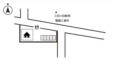 特P 豆田2668-1駐車場の図面