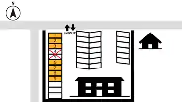 特P 御薗町高向863-1駐車場の図面