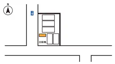 特P 《バイク専用》ユアーパーキング中野中央第8駐車場の図面