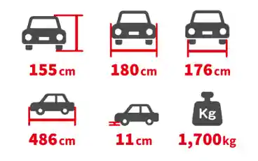 特P 《軽・コンパクト》中庄駐車場の図面