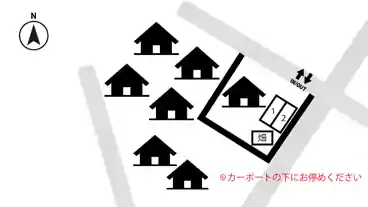 特P 西山町2025-8駐車場の図面