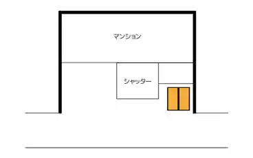 特P 《バイク専用》豊島1-10-3駐車場の図面