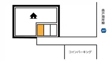 特P 《軽・コンパクト》桜山9-1-7駐車場の図面