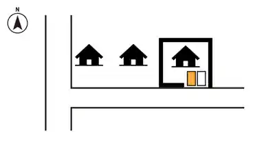 特P 北山田6-40-11駐車場の図面