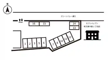 特P 安藤駐車場の図面