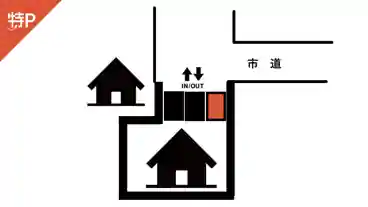 特P 南城市大城 駐車場の図面