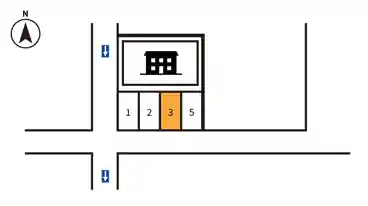 特P 【3番】下連雀2丁目駐車場の図面