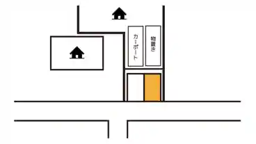 特P 平野3-20-20駐車場の図面