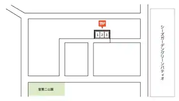 特P 里1084-36駐車場の図面