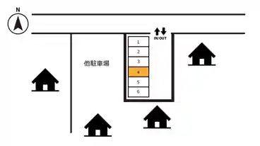 特P GHOC-4　駐車場の図面