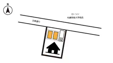 特P 文京台12番地の15駐車場の図面