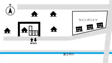 特P 水戸島二丁目19-30-2駐車場の図面