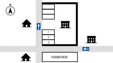 特P 元浜町157駐車場の図面