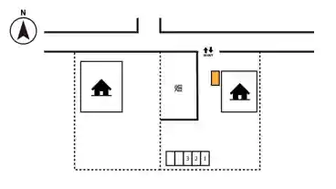 特P 【軽専用】竜ケ丘3-4-28駐車場の図面