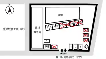 特P 東神明町30-1　南駐車場の図面