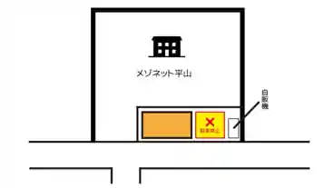 特P メゾネット平山駐車場の図面