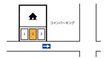 特P 八重咲町15-26駐車場の図面