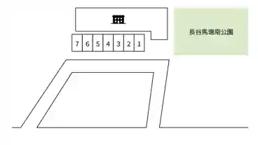 特P 岩倉長谷町98-1駐車場の図面