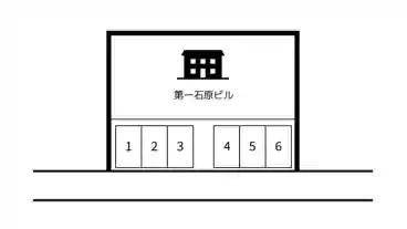 特P 第一石原ビル駐車場の図面