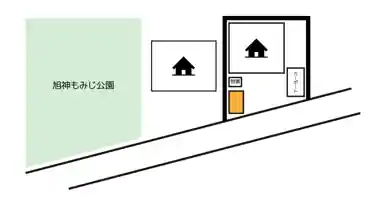 特P 旭神３条4丁目7-18駐車場の図面