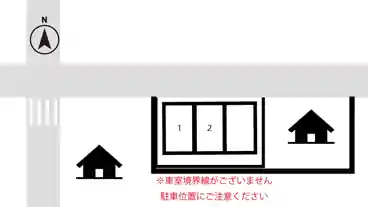 特P 内海中之郷2-1駐車場の図面