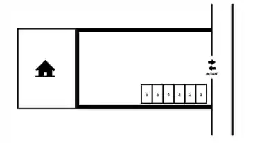 特P 道上865-3駐車場の図面