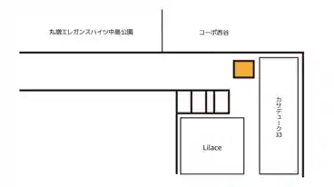 特P カサデューク33駐車場の図面