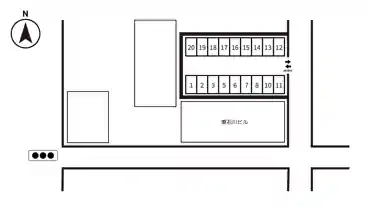 特P グランドールパーキングの図面