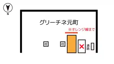 特P グリーチネ元町駐車場の図面