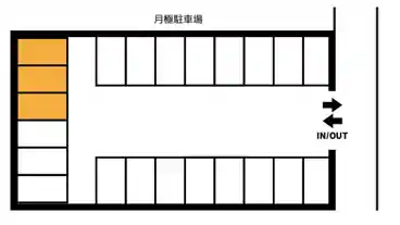 特P リビングパーク厚木岡田第１駐車場の図面