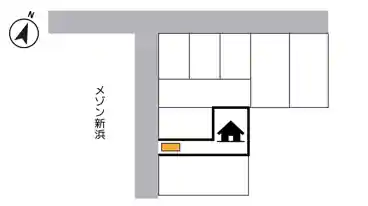 特P 欠真間2-6-10駐車場の図面