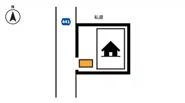 特P 西方2647-1駐車場の図面