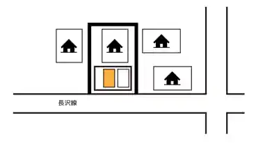 特P 南生田3-5-2駐車場の図面