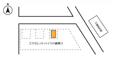 特P 渡田山王町26-15駐車場の図面