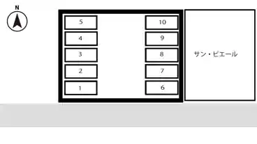 特P 八帖北町駐車場の図面