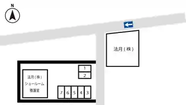 特P 美川町21-10付近 駐車場の図面