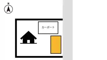 特P 【軽専用】虎渓山町5-67-9駐車場の図面