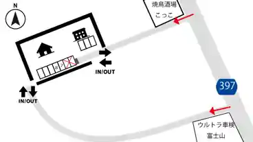 特P 天間725駐車場の図面